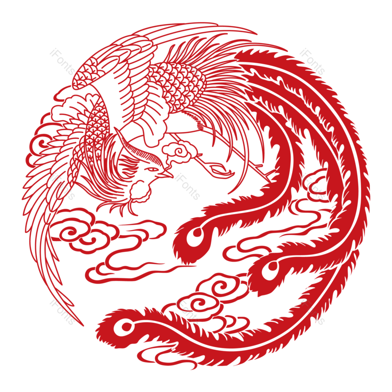 中国风图片,窗花元素,贴窗花PNG,剪纸免抠素材